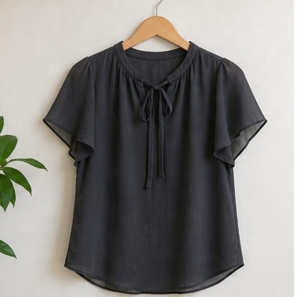Charcoal Cami Blouse
